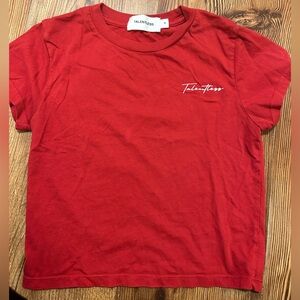Talentless Red Graphic Tee size small great condition